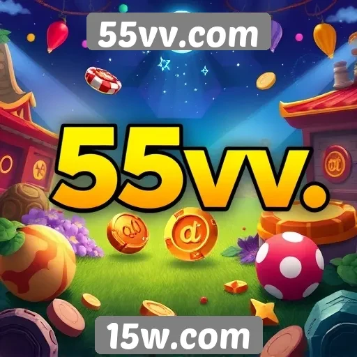 Diversidade de jogos disponíveis no 55vv.com
