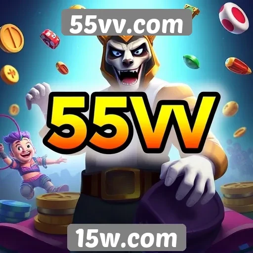 Variedade de jogos disponíveis no 55vv.com