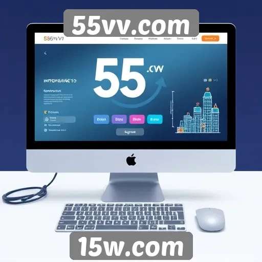 Exploração da interface e experiência do usuário no 55vv.com